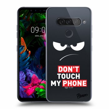 Ovitek za LG G8s ThinQ - Angry Eyes - Transparent