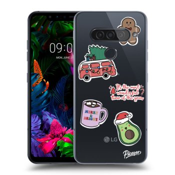 Ovitek za LG G8s ThinQ - Christmas Stickers