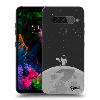 Picasee silikonski prozorni ovitek za LG G8s ThinQ - Astronaut