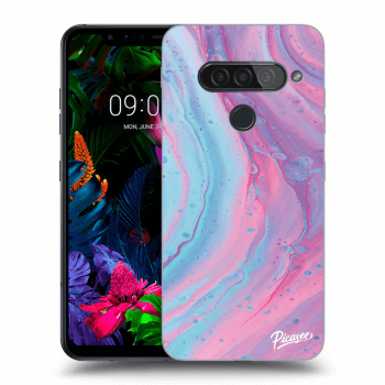 Ovitek za LG G8s ThinQ - Pink liquid