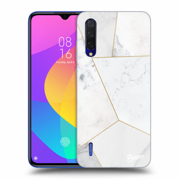 Ovitek za Xiaomi Mi 9 Lite - White tile