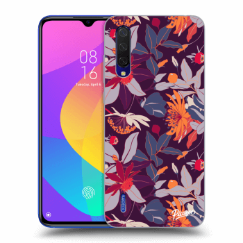 Ovitek za Xiaomi Mi 9 Lite - Purple Leaf