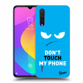 Ovitek za Xiaomi Mi 9 Lite - Angry Eyes - Blue