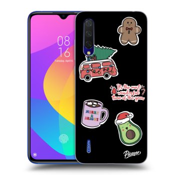 Ovitek za Xiaomi Mi 9 Lite - Christmas Stickers