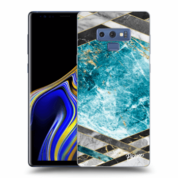 Ovitek za Samsung Galaxy Note 9 N960F - Blue geometry
