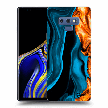 Picasee ULTIMATE CASE za Samsung Galaxy Note 9 N960F - Gold blue