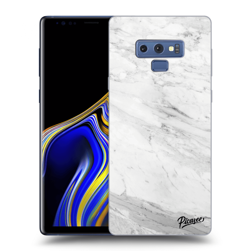 Picasee ULTIMATE CASE za Samsung Galaxy Note 9 N960F - White marble