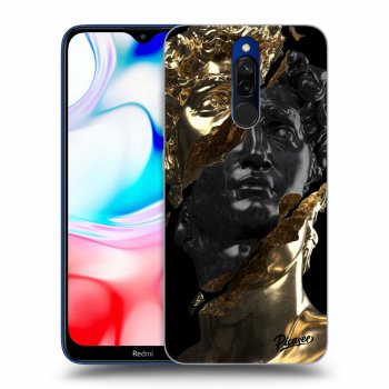 Ovitek za Xiaomi Redmi 8 - Gold - Black