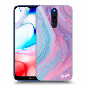 Ovitek za Xiaomi Redmi 8 - Pink liquid