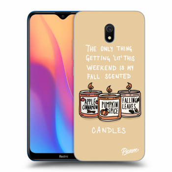 Ovitek za Xiaomi Redmi 8A - Candles