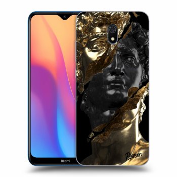 Ovitek za Xiaomi Redmi 8A - Gold - Black