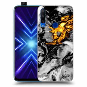 Ovitek za Honor 9X - Black Gold 2