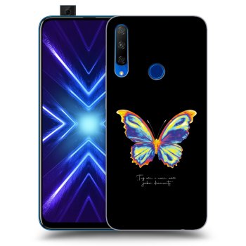 Ovitek za Honor 9X - Diamanty Black