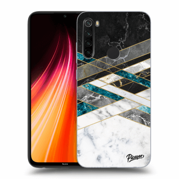 Ovitek za Xiaomi Redmi Note 8T - Black & White geometry