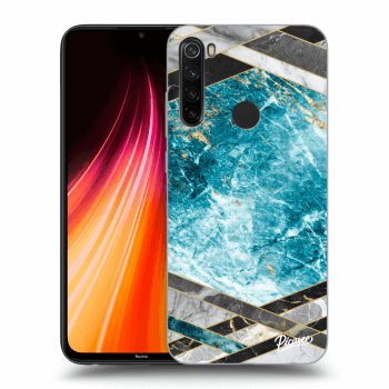 Ovitek za Xiaomi Redmi Note 8T - Blue geometry