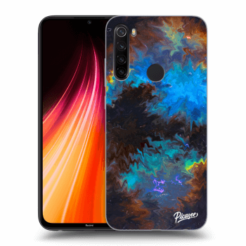 Picasee silikonski črni ovitek za Xiaomi Redmi Note 8T - Space