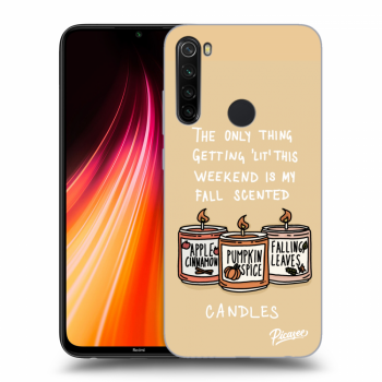 Ovitek za Xiaomi Redmi Note 8T - Candles
