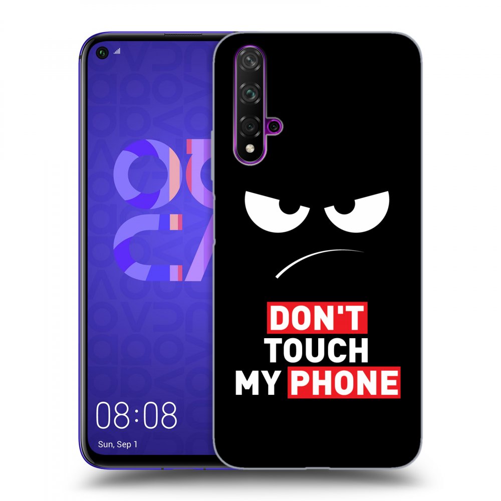 Picasee ULTIMATE CASE za Huawei Nova 5T - Angry Eyes - Transparent