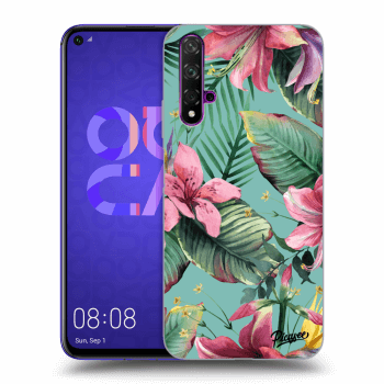 Picasee silikonski črni ovitek za Huawei Nova 5T - Hawaii