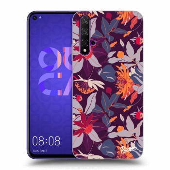 Ovitek za Huawei Nova 5T - Purple Leaf