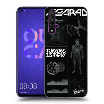 Picasee silikonski črni ovitek za Huawei Nova 5T - BLACK BODY