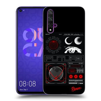 Picasee silikonski prozorni ovitek za Huawei Nova 5T - WAVES