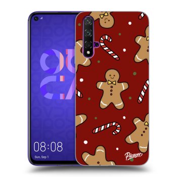 Picasee silikonski prozorni ovitek za Huawei Nova 5T - Gingerbread 2