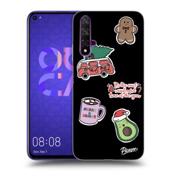 Ovitek za Huawei Nova 5T - Christmas Stickers