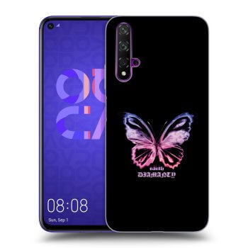 Ovitek za Huawei Nova 5T - Diamanty Purple
