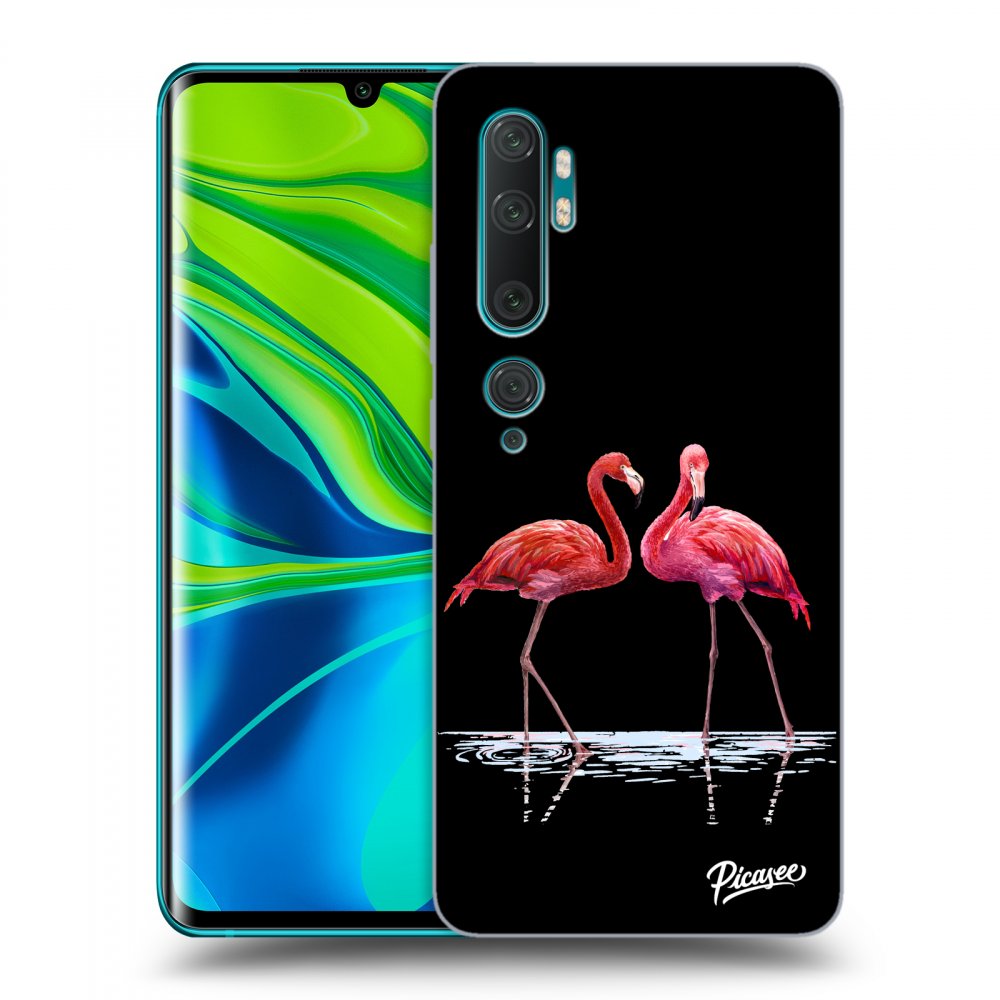 Picasee ULTIMATE CASE za Xiaomi Mi Note 10 (Pro) - Flamingos couple