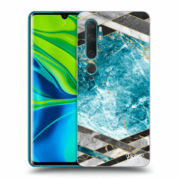 Ovitek za Xiaomi Mi Note 10 (Pro) - Blue geometry