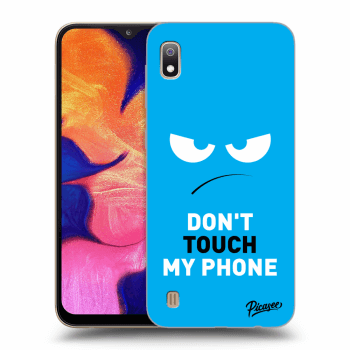 Ovitek za Samsung Galaxy A10 A105F - Angry Eyes - Blue