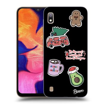 Ovitek za Samsung Galaxy A10 A105F - Christmas Stickers