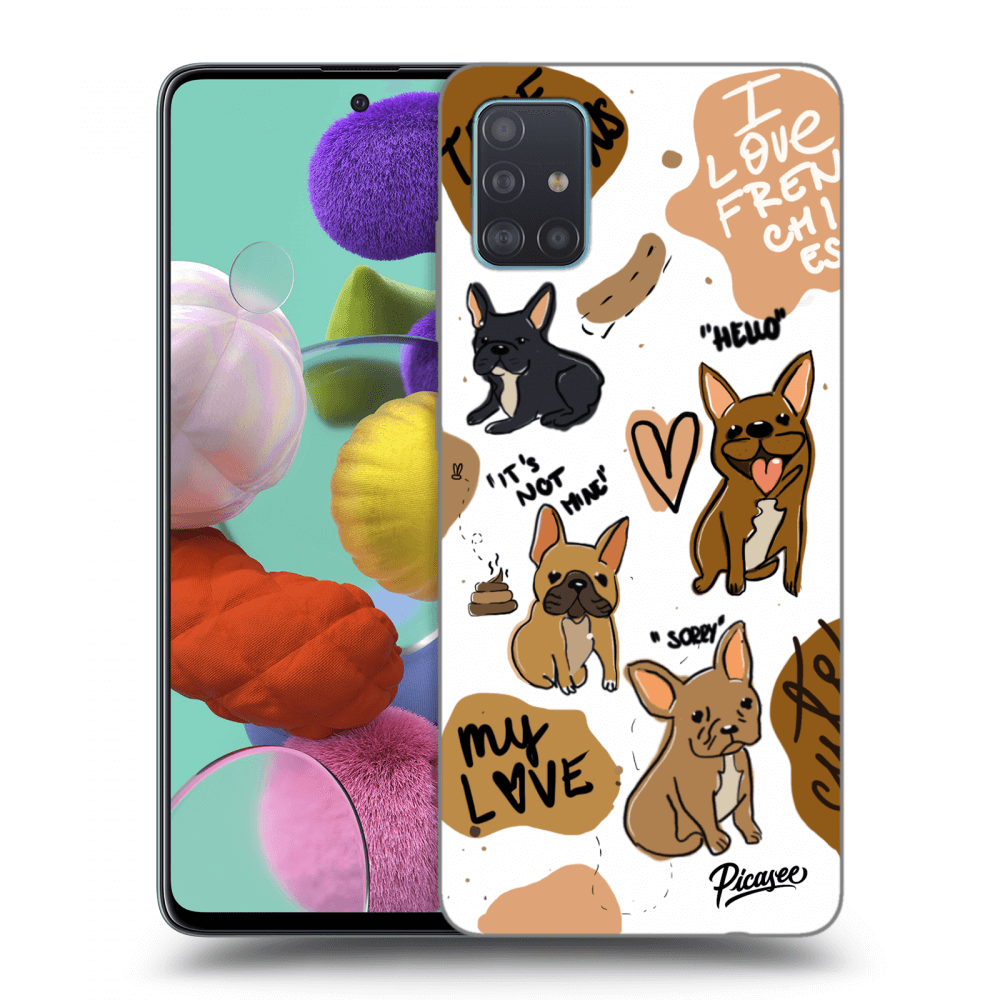 Picasee ULTIMATE CASE za Samsung Galaxy A51 A515F - Frenchies