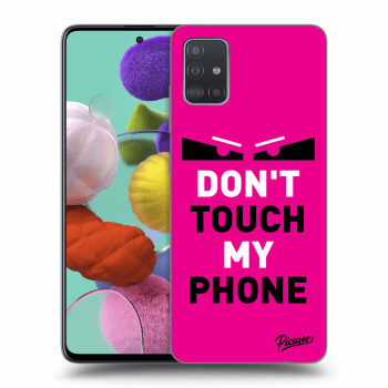 Ovitek za Samsung Galaxy A51 A515F - Shadow Eye - Pink