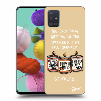 Ovitek za Samsung Galaxy A51 A515F - Candles