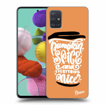 Ovitek za Samsung Galaxy A51 A515F - Pumpkin coffee