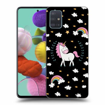 Ovitek za Samsung Galaxy A51 A515F - Unicorn star heaven