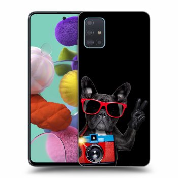 Ovitek za Samsung Galaxy A51 A515F - French Bulldog