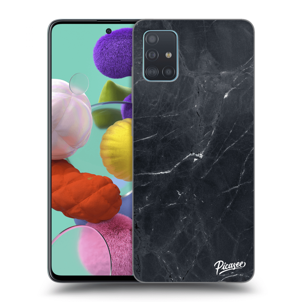 Picasee ULTIMATE CASE za Samsung Galaxy A51 A515F - Black marble