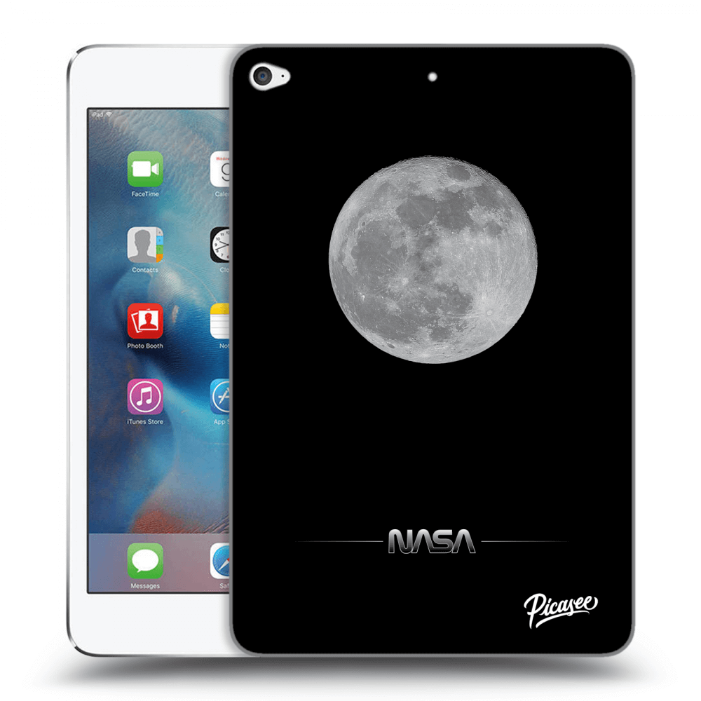 Picasee silikonski prozorni ovitek za Apple iPad mini 4 - Moon Minimal