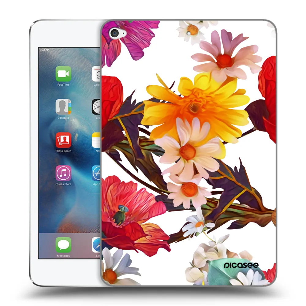 Picasee silikonski prozorni ovitek za Apple iPad mini 4 - Meadow
