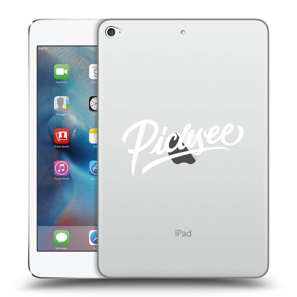 Picasee silikonski prozorni ovitek za Apple iPad mini 4 - Picasee - White