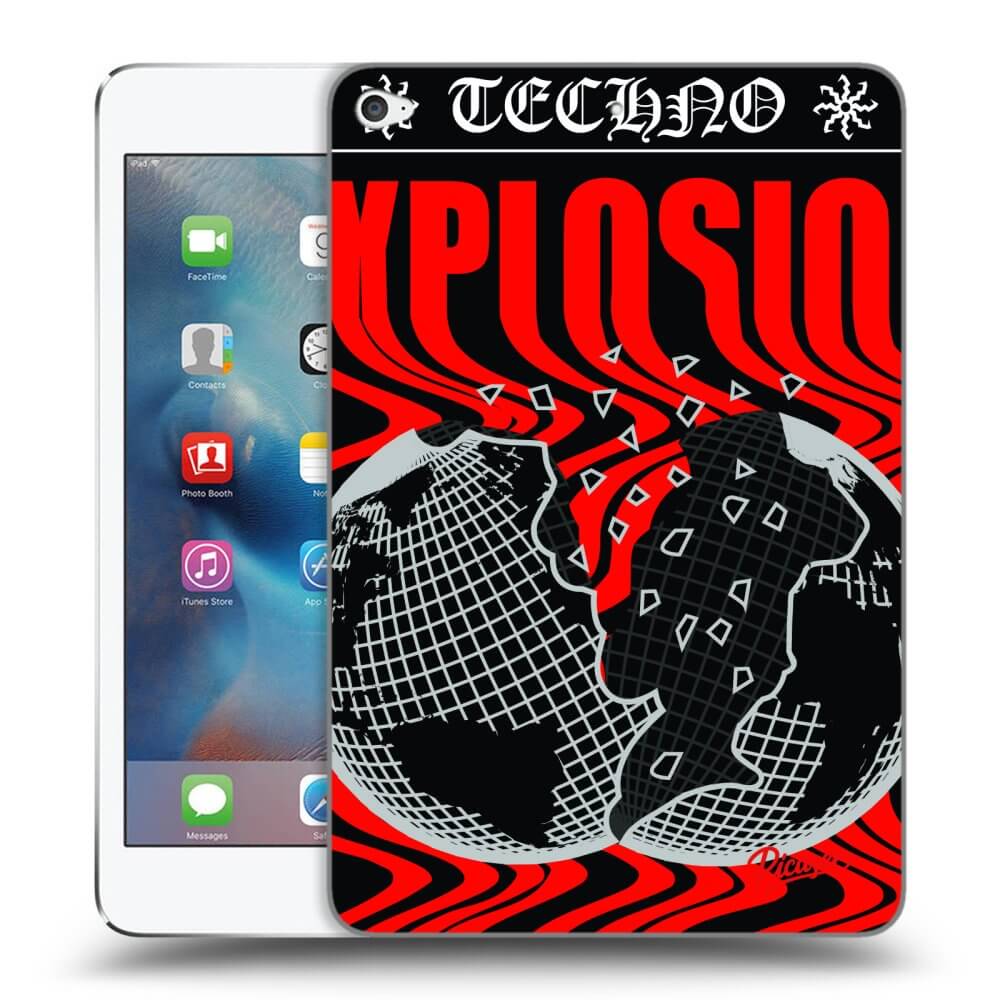 Picasee silikonski črni ovitek za Apple iPad mini 4 - EXPLOSION