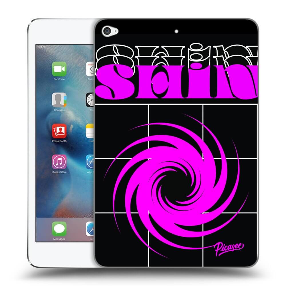 Picasee silikonski črni ovitek za Apple iPad mini 4 - SHINE
