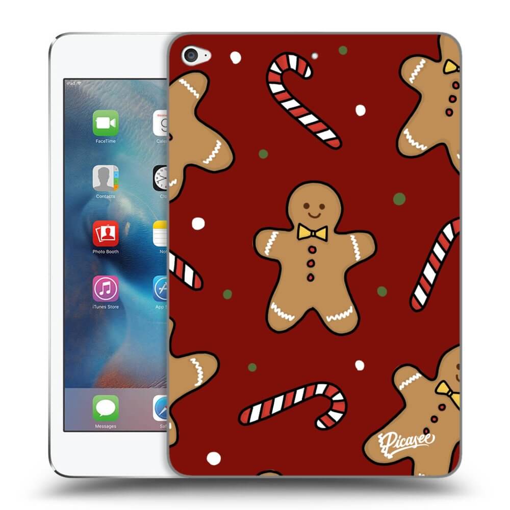 Picasee silikonski prozorni ovitek za Apple iPad mini 4 - Gingerbread 2