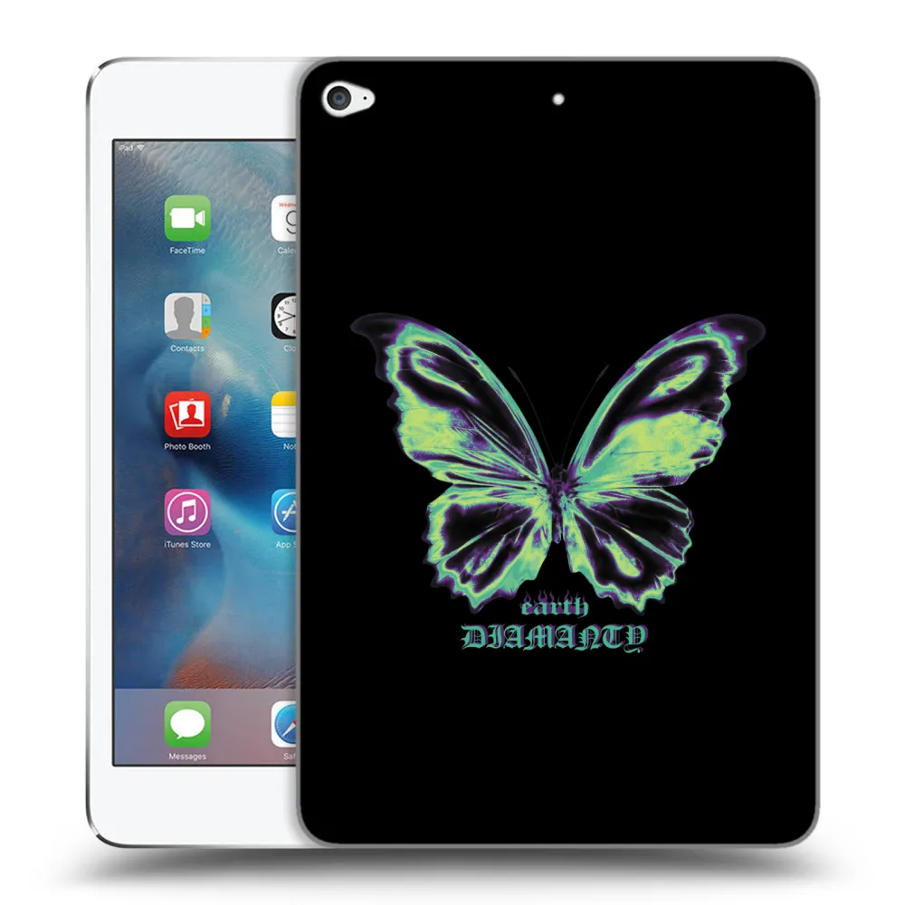 Picasee silikonski prozorni ovitek za Apple iPad mini 4 - Diamanty Blue