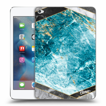 Ovitek za Apple iPad mini 4 - Blue geometry