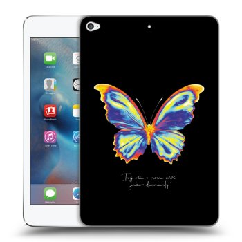 Picasee silikonski prozorni ovitek za Apple iPad mini 4 - Diamanty Black