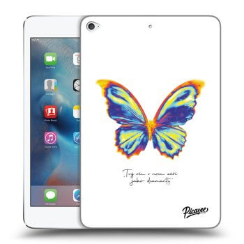 Picasee silikonski prozorni ovitek za Apple iPad mini 4 - Diamanty White